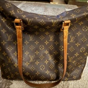 Authentic Used Louis Vuitton Tote Bag Monogram Caba Maison